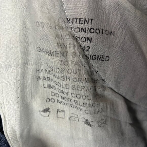 Vintage Coogi Australia Blue Denim Embroidered Pockets Straight Leg Jeans 36x34 - Picture 7 of 10